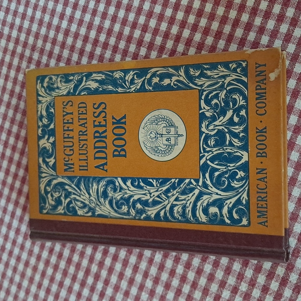 Vintage McGuffey's Illustrated Address Book